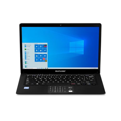 Notebook Multilaser Legacy Book, com Windows 10 Home, Processador Intel Celeron, 4GB 64GB, Tela 14,1 Pol, HD + Tecla Netflix – PC250OUT [Reembalado]