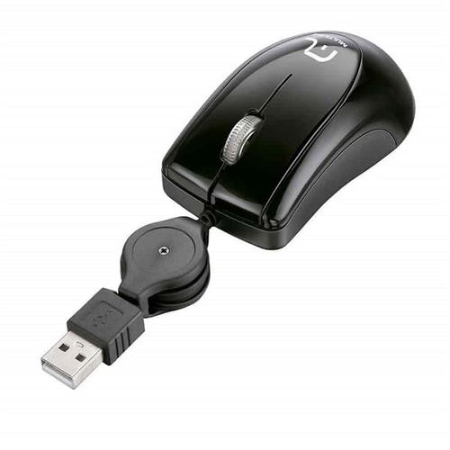 Mini Mouse Multilaser USB Preto - MO205OUT [Reembalado]