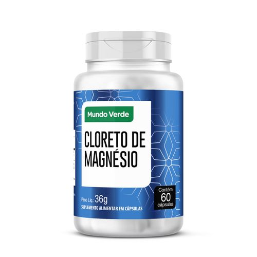 Cloreto de Magnesio Mundo Verde 60Caps