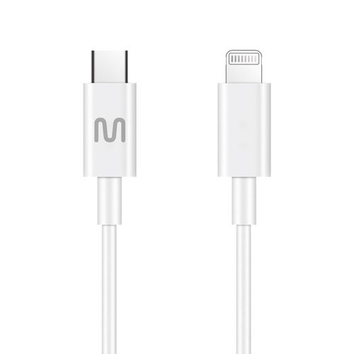 Cabo USB-C Lightning S/MFI 1.2M (iPhone) - WI454