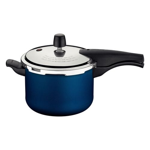 Panela de Pressão Tramontina Vancouver 4,5 L 20 cm Azul em Alumínio Antiaderente Starflon Max