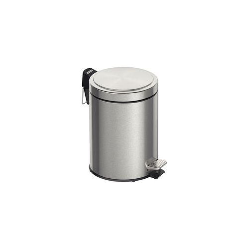 Lixeira com Pedal Tramontina Brasil Plus 5 Litros em Aço Inox