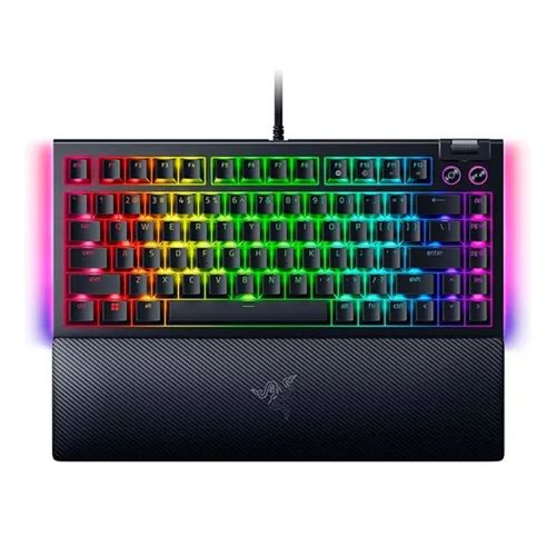 Teclado BlackWidow V4 75% Preto Razer - RZ0305000200