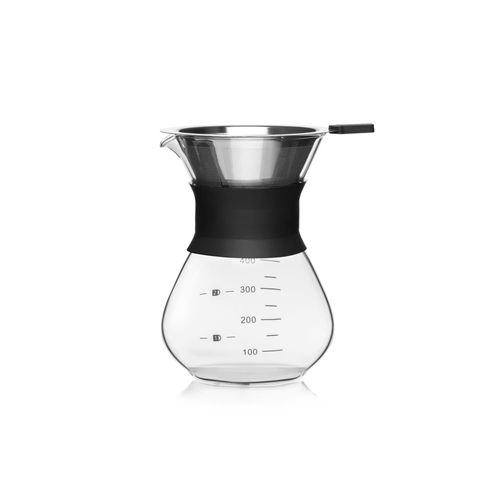 Cafeteira em Vidro com Filtro de Inox 400ml Up Home - UD273OUT [Reembalado]