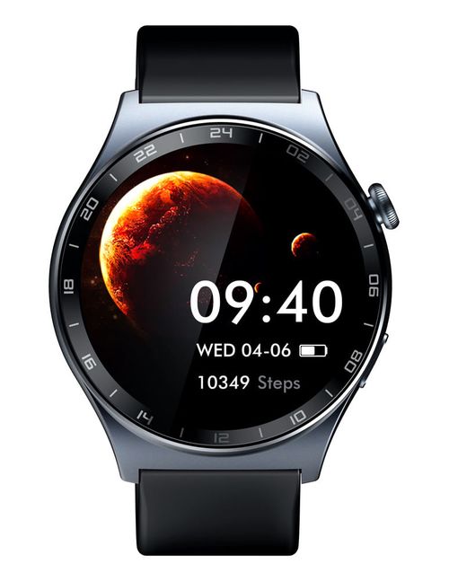 Smartwatch Infinix Xwatch 3 WE IP68 10 horas de Bateria Tela Amoled Always On 466 Pixels 1,43” - Preto