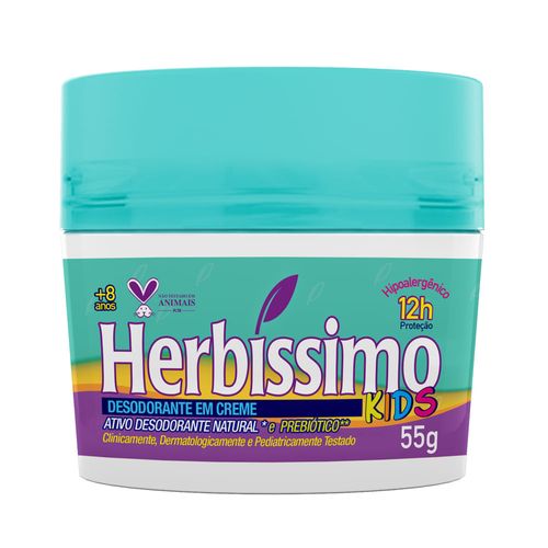 Desodorante Creme Herbissimo Kids 55g