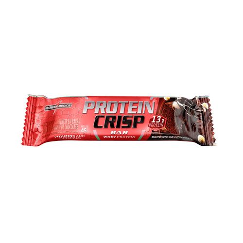 Protein Crisp Bar Brownie Chocolate Integralmedica 45g