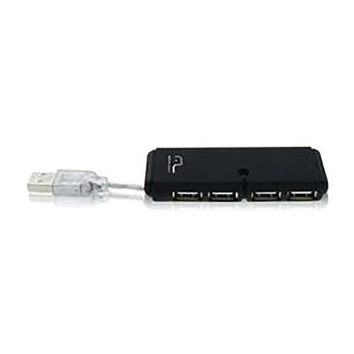 Hub 4 Portas Slim 2,0 Preto Multi - AC064OUT [Reembalado]