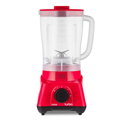 Liquidificador Turbo Vermelho 550w-220v Multi Home - LQ554OUT [Reembalado]