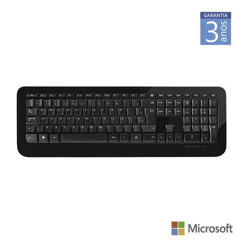 Teclado Sem Fio 850 Usb Preto Microsoft - PZ300005OUT [Reembalado]