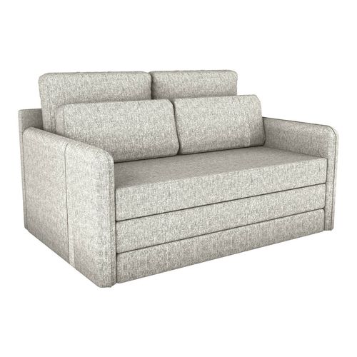 Sofá-Cama 152cm 2 Lugares com Tecido Bouclé Multimóveis CR45256 Mescla