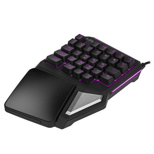 Warrior Drugi Teclado Gamer One Hand Semi Mecânico - TC238OUT [Reembalado]