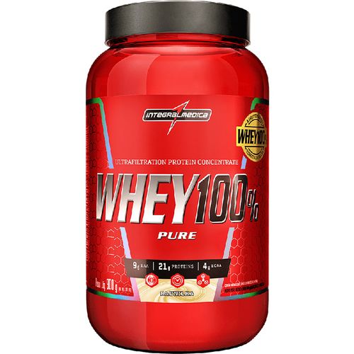 Whey 100% Pure Baunilha Integralmedica 900g