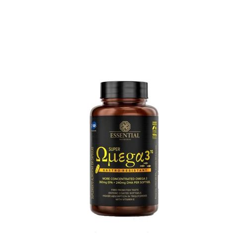 Super Ômega 3 TG Gastro-Resistant 1G Essential Nutrition 90caps