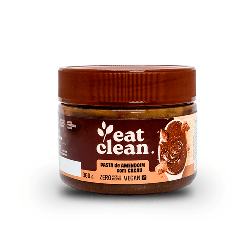 Pasta Amendoim Com Cacau Eat Clean 300g