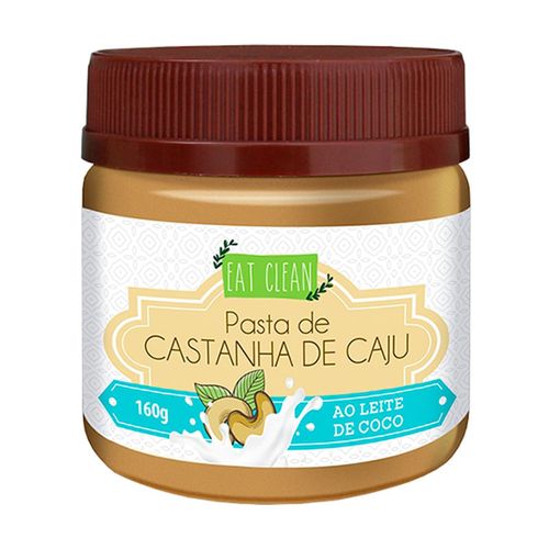 Pasta de Castanha de Caju ao Leite de Coco 160g - Eat Clean